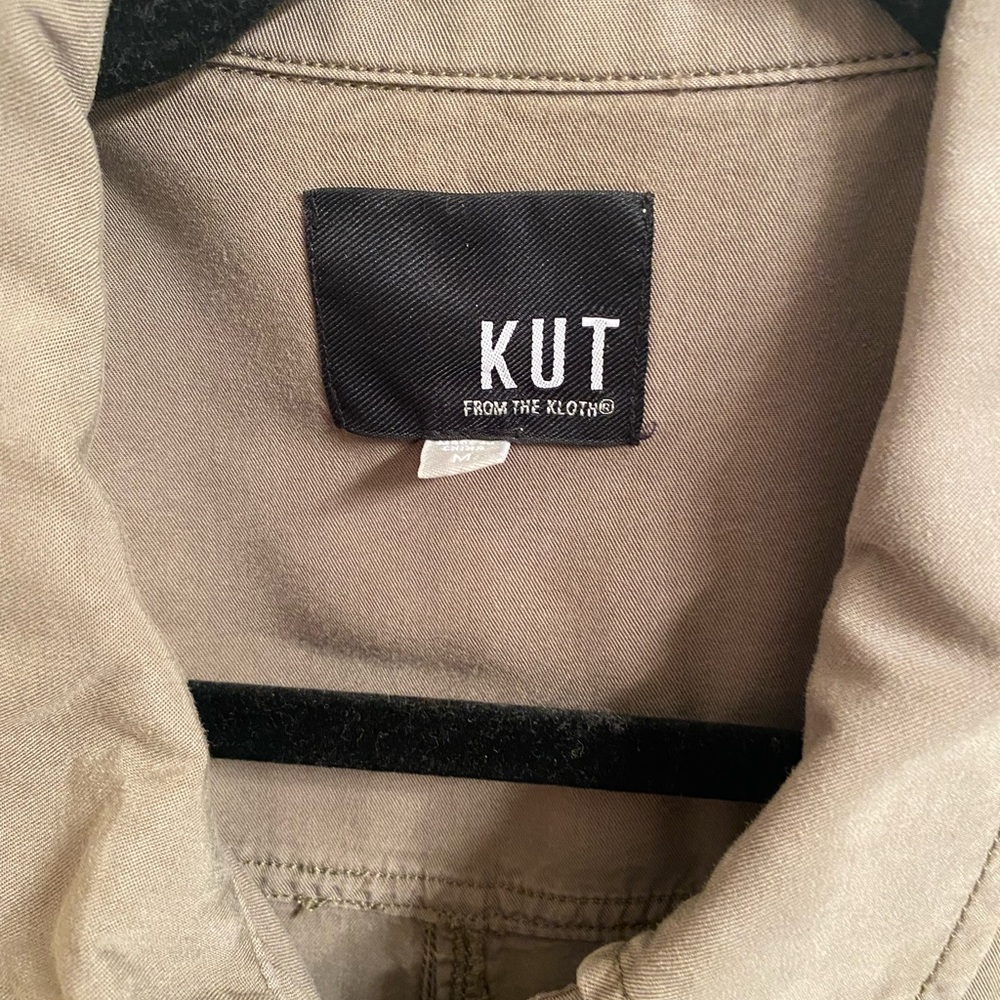Kut from the Kloth Ingrid Olive Utility Jacket - Picture 5 of 8